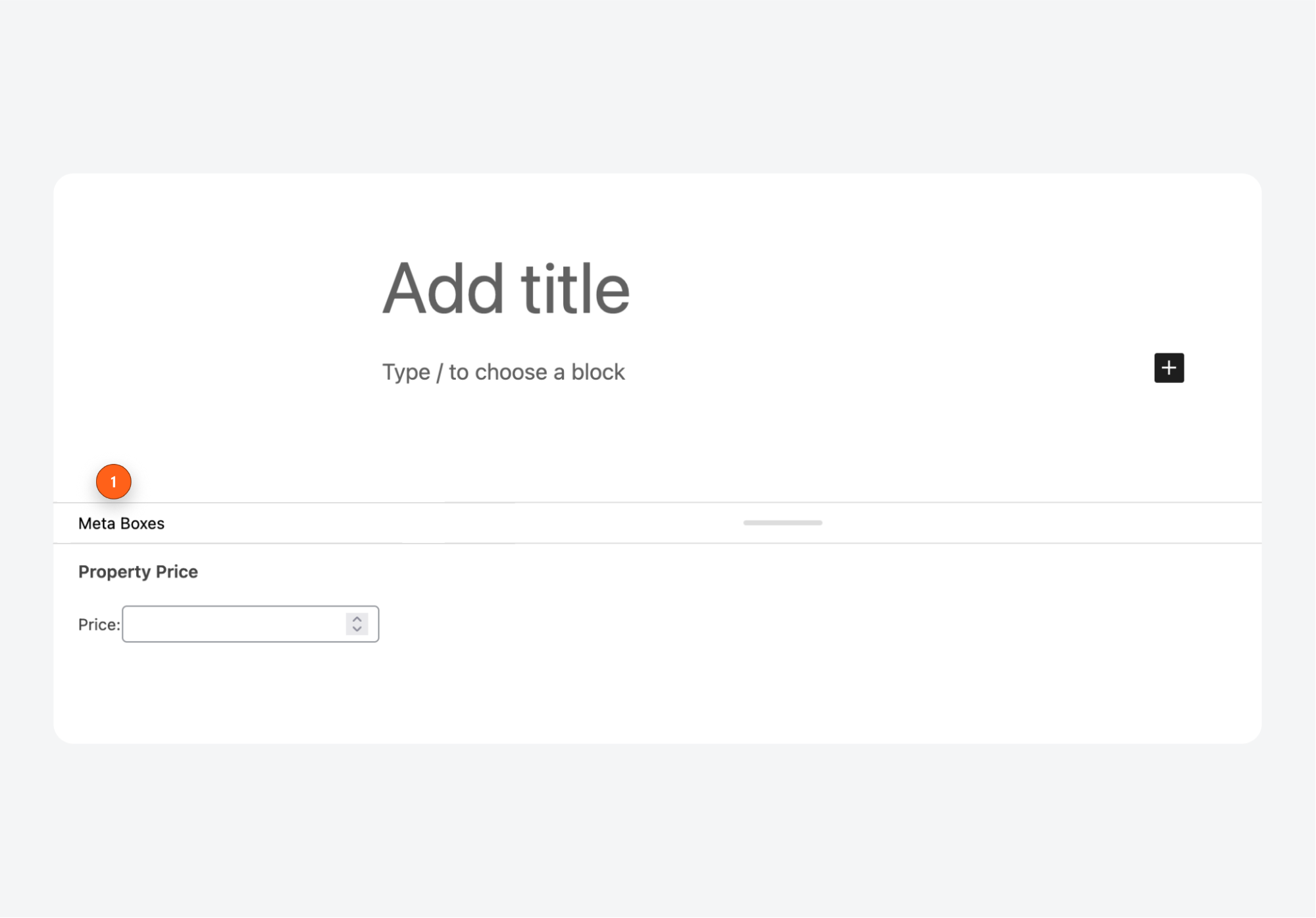 Adding a metabox for a CPT custom field