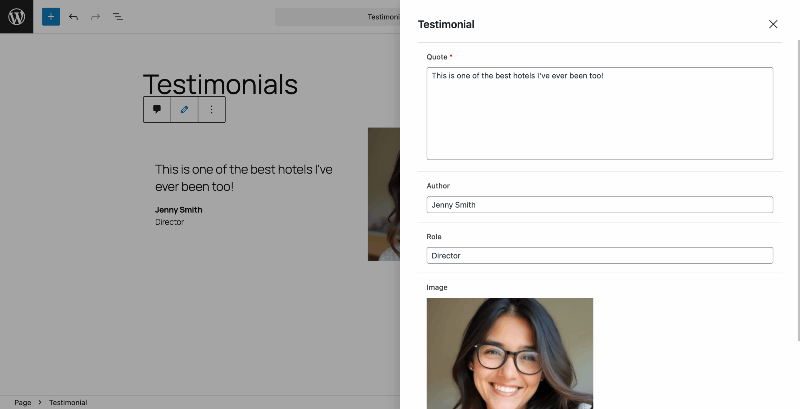 ACF Blocks v3 improved editing panel